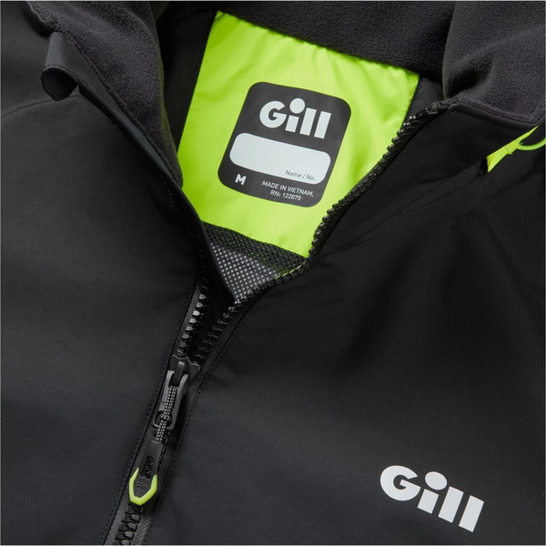 2026 Gill Mens OS3 Coastal Jacket & Trousers Sailing Suit - Black